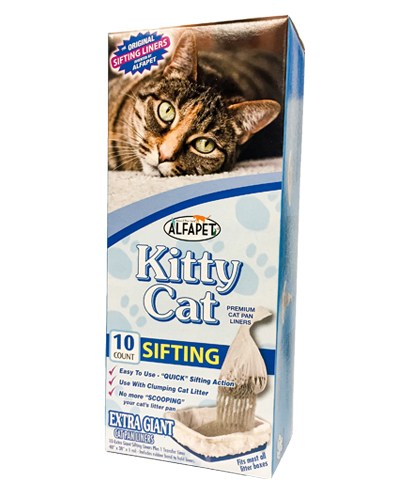 AlfaPet Sifting Kitty Cat Pan Liners